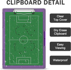 Rimilak Plastic Clipboard with Storage, Side Opening with 2 Compartment, Size 13.3 x 9.4 x 1.5 Heavy Duty High Capacity Nursing Box for Work School & Office Supplies, Dark Purple