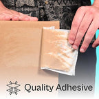 7"x 10" Clear Enclosed Packing Envelope Plain Face Usable Dim 6.5" x 9.5" Front- Clear, Back- White (1000 Pack)