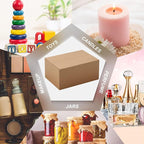 CRUGLA 40 Packs Shipping Boxes 8x6x4, Cardboard Boxes for Small Business, Corrugated Mailing Box Bulk for Packaging