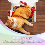 Spakon 50 Packs Shipping Boxes Cardboard Corrugated Mailer Packaging Boxes for Small Business Cute Small Box Cardboard Carton Box Mailers for Packaging Product(Candy Color,9 x 6 x 2.36 Inches)