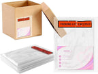 ABC Pack of 5000 Packing List Envelopes 4.5 x 6 Packing List Enclosed 4 1/2 x 6. Adhesive Pouches for Invoice Packing Slip. 2 Mil Clear Plastic Bags. Red Panel. Back Side Document Packaging.