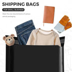 Metronic Poly Mailers 12x15.5 1500 Pack Black, Medium Size Shipping Bags Bulk Mailing Envelopes for Small Business, Mailers Poly Bags for Shipping Self Seal Waterproof, Mailing Bag Packaging Bags