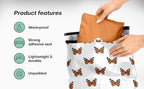 10x13 Poly Mailers – Butterfly Design – Waterproof, Tear-Resistant Shipping Bags with Adhesive Seal – 100 Pack – Package Mint