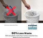 Dry & Dry 24 Packs Standing Moisture Absorbers to Control Excess Moisture for Basements, Closets, Bathrooms, Laundry Rooms - Moisture Absorbers Moisture Absorbers