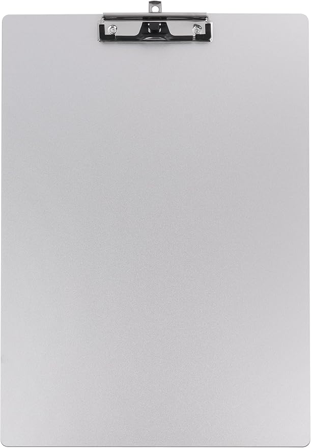11x17 Metal Clipboard with Pen Holder,Contractor Heavy Duty A3 Size Aluminum Clipboards,Large Drawing Board with 304 Stainless Steel Clips