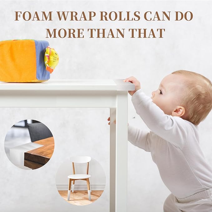Moving Supplies, 14'' Wide X 160' Length Foam Wrap Roll, Packing Supplies for Packing, Moving, Fragile Articles, Furniture, Transportation Packaging. (14'' Wide X 160' Length)