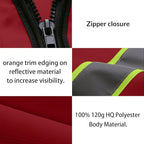 Safety Vest Customize Logo with 5 Pockets & Zipper Reflective High Visibility Vest Class 2 Outdoor Workwear