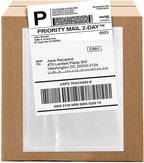 2000 Count 4.5" x 6" Shipping Label Envelopes, Clear Packing List Pouches with Self-Adhesive Back, Top Loading for Shipping Labels Sleeves, for Packing Slips, Labels Invoices & Paperwork. GPI