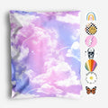 10x13 Poly Mailers – y2k Clouds – Waterproof, Tear-Resistant Shipping Bags with Adhesive Seal – 100 Pack – Package Mint