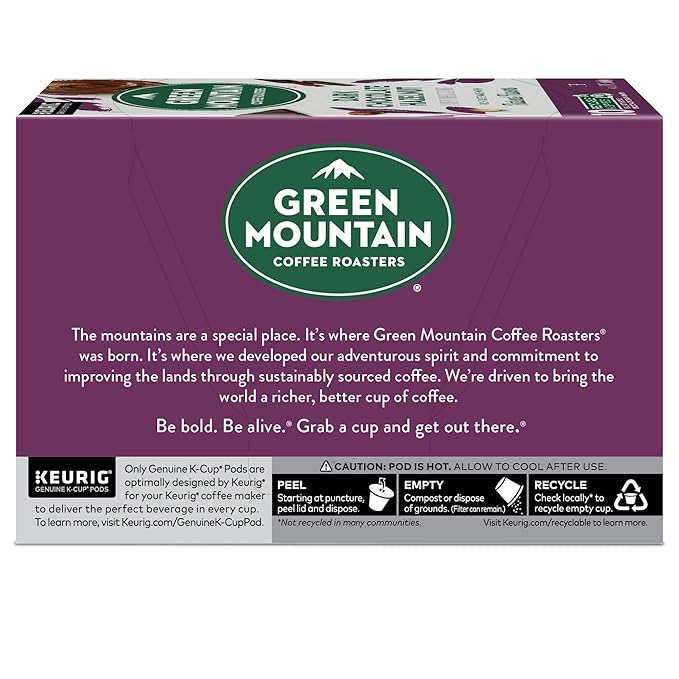 Green Mountain Coffee Roasters Dark Chocolate Hazelnut Coffee, Keurig Single Serve K-Cup Pods, 10 Count