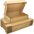 Small Brown Shipping Boxes for Small Business Pack of 25-9x6x2 inches Cardboard Corrugated Mailer Boxes for Shipping Packaging Craft Gifts Giving Products
