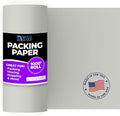 Bryco Goods Large Newsprint Packing Paper Roll - 1000'L x 18”W (700 Sheets 17” Long Equivalent) - USA Made - Newspaper Paper - Packaging, Storage, Shipping & Moving Supplies