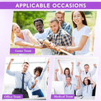 Liliful 100 Pcs Silicone Rubber Wristbands Rubber Wristband Bracelet Bands for Silicone Wristbands for Women Men(Purple and White)