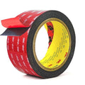 Double Sided Tape Heavy Duty Mounting Tape Strong Adhesive Tape Waterproof Foam Tape Picture Hanging Strips Carpet Tape Rug Gripper for LED Strip Light Indoor and Outdoor (2in X 10ft)
