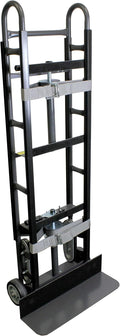 US Cargo Control Appliance Trucks (16-Pack) - Industrial Steel Appliance Hand Truck, 1,200 LBS. Capacity, with Double Auto Recoil Strap Systems & Stair Climbers - Heavy Duty Appliance Dolly