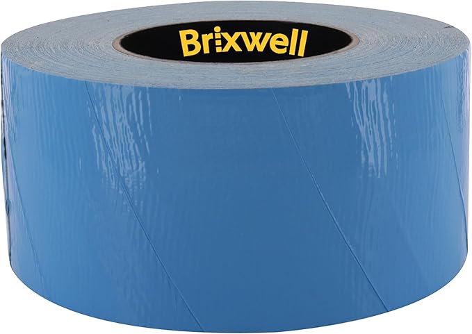 Brixwell 48 Rolls - Blue Double Coated Carpet Tape 3 Inch x 36 Yard Made in The USA