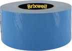 Brixwell 2 Rolls - Blue Double Coated Carpet Tape 3 Inch x 36 Yard Made in The USA