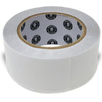 Clear Double-Sided Tape for Crafts, 2 Inch Wide Heavy-Duty Adhesive, Strong Sticky Thin Mounting Tape for Posters, Carpets, and Wall-Safe Use, 90ft x 2"
