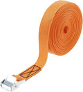 PATIKIL Lashing Straps 1" x 26 Ft, Tie Down Strap Cam Buckle Adjustable Ratchet Straps 551 lbs for Cargo Trucks Motorcycle Luggage, Orange