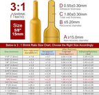 Chanzon 3:1 Ratio - 80ft Roll - Heat Shrink Tubing 5/8" (15mm) - Marine Grade Waterproof Adhesive Lined - (25M Total Length) Yellow Polyolefin Sleeving Wrap Shrinking 3 to 1 Ratio 1pcs