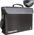 Fireproof & Waterproof Document Bag XXL 17.5x13x5 with TSA Lock, High-Viz Design, Flexible Fireproof Bag for A3 & Legal Size Files, Developed by USA Engineers & Firefighters, Travel Ready