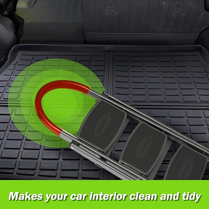 Cargo Liner Fits for Chevy Chevrolet Trailblazer 2021 2025 2024 2023 2022 Trunk Liner All Weather Cargo Mat, Custom Fit TPE Anti-Slip Car Seat Back Protector Accessories (with Backseat Mat)