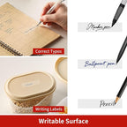 24 Rolls Invisible Tape Refills for Dispenser, Bulk Matte Finish Translucent Tape, 3/4 x 800 Inches, Engineered for Office School Home Repairing Correction and Labeling