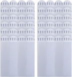 24 Pairs Picture Hanging Strips Heavy Duty, Hanging Pictures Without Nails, Removable Hook and Loop Tape, Picture Hanger Damage Free Hanging Strips