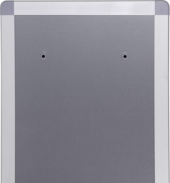 Amazon Basics 24-Key Position Cabinet Key lock Box, Silver, 12.5"D x 8.5"W x 2.45"H