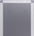 Amazon Basics 24-Key Position Cabinet Key lock Box, Silver, 12.5"D x 8.5"W x 2.45"H
