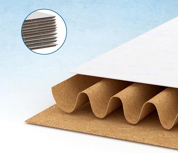 50 Pack Small Shipping Boxes 3x3x3 Inches, White Corrugated Cardboard Box for Shipping, Packing, Business, DIY