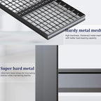 77" W Kitchen Storage Shelves Heavy Duty Garage Shelving 4 Tier Metal Shelving Unit, Adjustable Shelves, 3800LBS Steel Industrial Shelving for Basement， Commercial, 77" W*24" D*72”H, 2 Pack