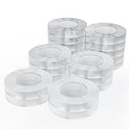 Double Sided Tape, Nano Tape, Transparent Adhesive Tape, Traceless Adhesive Tape, Removable, Washable, Reusable, Suitable for Carpets, Photo Walls, 9.85Ft Per Roll, 20 Rolls