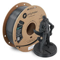 Polymaker PETG Dark Grey 3D Printer Filament 1.75mm 1kg, High Speed PETG up to 300mm/s, High Strength New Formula, Excellent Layer Adhesion, Warp Free, Compatible with Most 3D Printers