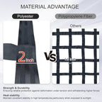 Cargo Net for Pickup Truck Bed, Heavy Duty 1100 lbs Capacity, Adjustable Cam Buckles & S-Hooks, Thick Herringbone Nylon, with Drawstring Storage Bag for Trailers and Trucks (50" x 42")