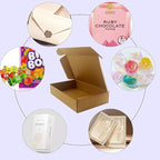 10x6x2 inches Shipping Boxes Bulk 25 Pack Brown, Corrugated Cardboard Box, Mailer Boxes for E-commerce Packaging and Holidays Gift, Small Giving Boxes for Wrapping Mailing Present