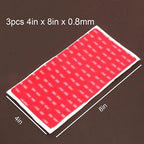 Double Sided Tape Heavy Duty 3pcs 4in x 8in Mounting Tape Pad Sticker Strong Adhesive Tape Waterproof Foam Tape for Indoor and Out Door…