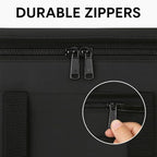 Bodaon 2-Pack Insulated Food Delivery Bag With Hard Bottom, XXXL Pizza Cooler Bags, Rideshare Delivery Bag, Grocery Shopping and Catering, Thermal Cold/Hot Styrofoam Carrier for Travel/Car