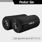 Protective Pads Cushion (6.69 * 3.1 * 3.1 in), Sponge Rollers for for Exercise Equipment Workout Machine-Sit ups, Barbell Bench