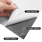 Adhesive Foam Padding Roll Closed Cell Sponge Neoprene Insulation Board Foam Sheet Pad with Sticky Back for Anti Vibration, Anti-Slip, DIY Crafts, Gaskets, Cosplay, Costume(12x118x1/2 inch)
