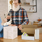 12x6x4 inches Shipping Boxes Set of 20, White Cardboard Box Kraft Corrugated Mailer Box，Boxes for Shipping E-commerce Packaging, Holidays Gift and Small Business Giving Literature Mailing