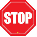 Stop Sign Modern Floor Sign - Floor Marking Sign, 36"