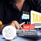 500 Pcs Income Tax Return Envelopes for Tax Preparers 9 x 12 Inches Open End Envelopes for Personal Customer Office Business Legal Documents Catalog Mailing, White