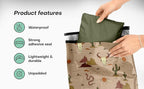 10x13 Poly Mailers – Western Boho – Waterproof, Tear-Resistant Shipping Bags with Adhesive Seal – 100 Pack – Package Mint