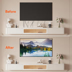 TV Cord Hider Kit - Comprehensive in-Wall Cable Management Solution for Wall-Mounted TVs