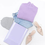Metronic Large Poly Mailers 14.5x19 50PC, Waterproof Shipping Bags for Clothing, Tear-resistant Mailers Poly Bags for Small Business Suppliers, Strong Ahensive Self Seal Mailing Bags in Lilac Purple