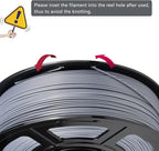 iSANMATE 3D Printer Filament ASA 1KG, Silver ASA Filament 1.75mm, UV & Weather Resistant Silver ASA Filament Perfect for Outdoor Functional Parts, Dimensional Accuracy +/- 0.02mm, 1kg Spool (2.2lbs)
