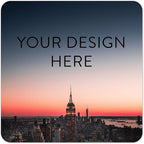 100 Custom Vinyl Stickers - Upload Your own Image, Text, Design, Logo - Personalized Logo Labels for Handmade, Packaging, Bottle, Jars, Candle, Brand Stickers (City, 3x3 Square)
