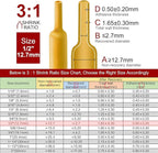 Chanzon 3:1 Ratio - 80ft Roll - Heat Shrink Tubing 1/2" (12.7mm) - Marine Grade Waterproof Adhesive Lined - (25M Total Length) Yellow Polyolefin Sleeving Wrap Shrinking 3 to 1 Ratio 1pcs