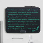 ROYALITA 20-Inch LCD Writing Tablet for Kids & Adults, Large Rechargeable Writing Board Doodle Board for Back to School, Birthday Gift, Built-in Magnets & Instant Erase Note Menu Board for Fridge